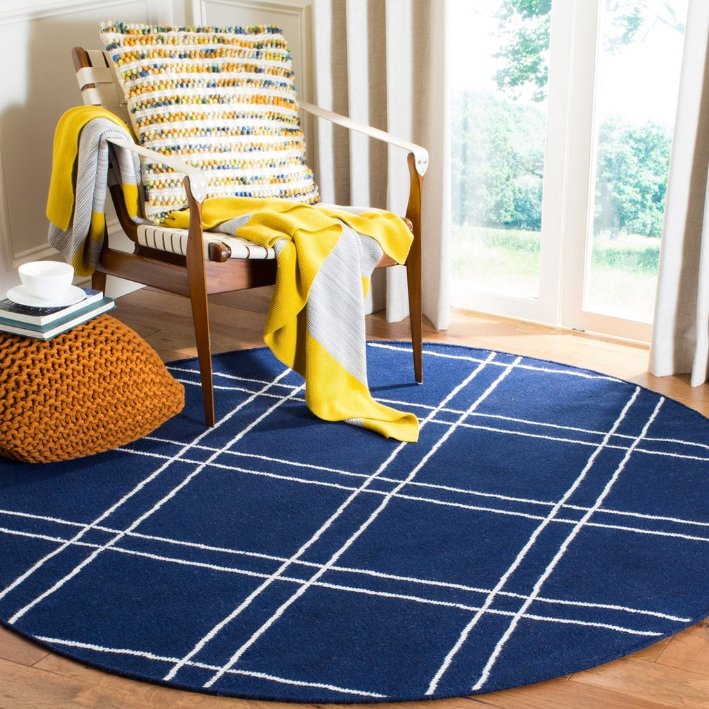 safavieh clearance dhurries dhu638d navy rug