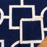 safavieh clearance dhurries dhu639d navy rug