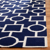 safavieh clearance dhurries dhu639d navy rug