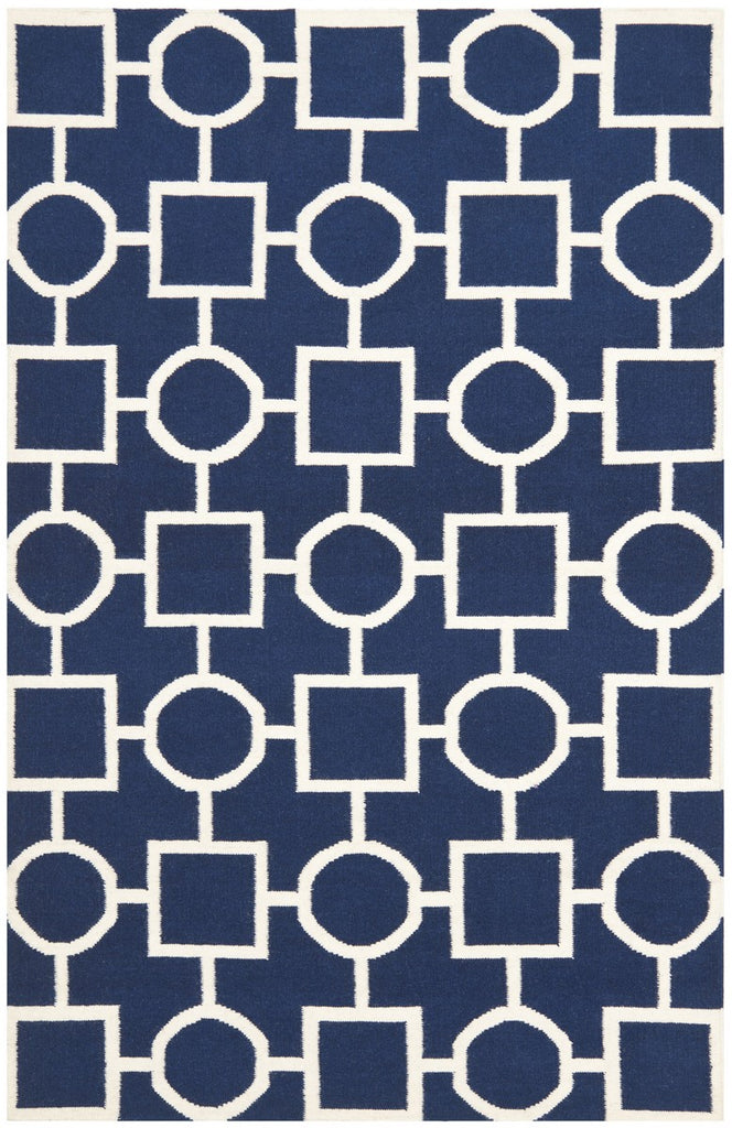 safavieh clearance dhurries dhu639d navy rug