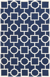 safavieh clearance dhurries dhu639d navy rug