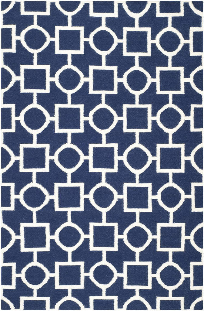 safavieh clearance dhurries dhu639d navy rug