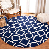 safavieh clearance dhurries dhu639d navy rug