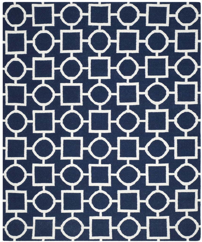 safavieh clearance dhurries dhu639d navy rug