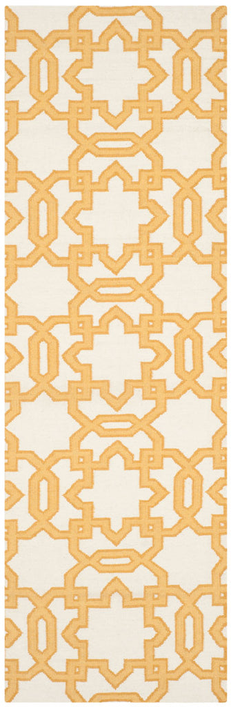 safavieh clearance dhurries dhu751c yellow rug