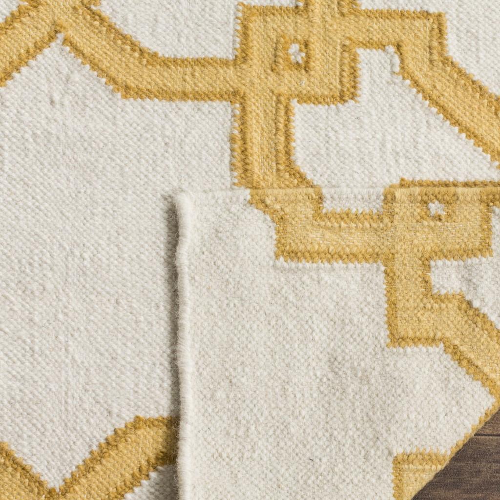 safavieh clearance dhurries dhu751c yellow rug