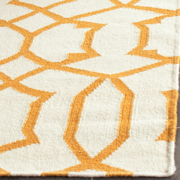 safavieh clearance dhurries dhu753c yellow rug