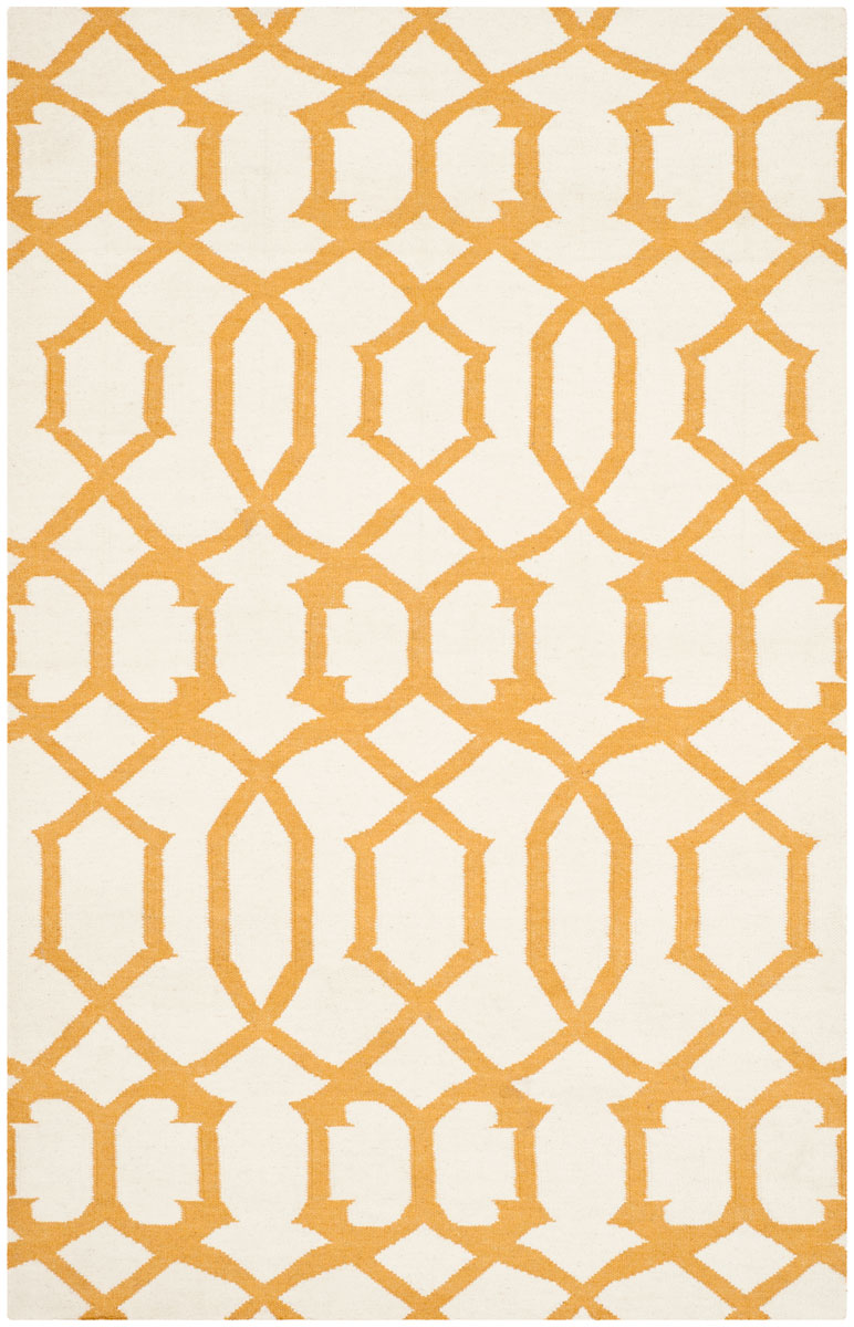 safavieh clearance dhurries dhu753c yellow rug