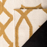 safavieh clearance dhurries dhu753c yellow rug