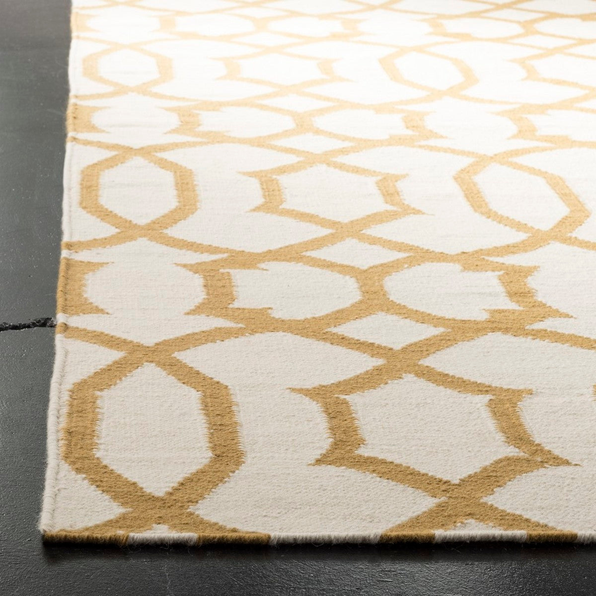 safavieh clearance dhurries dhu753c yellow rug
