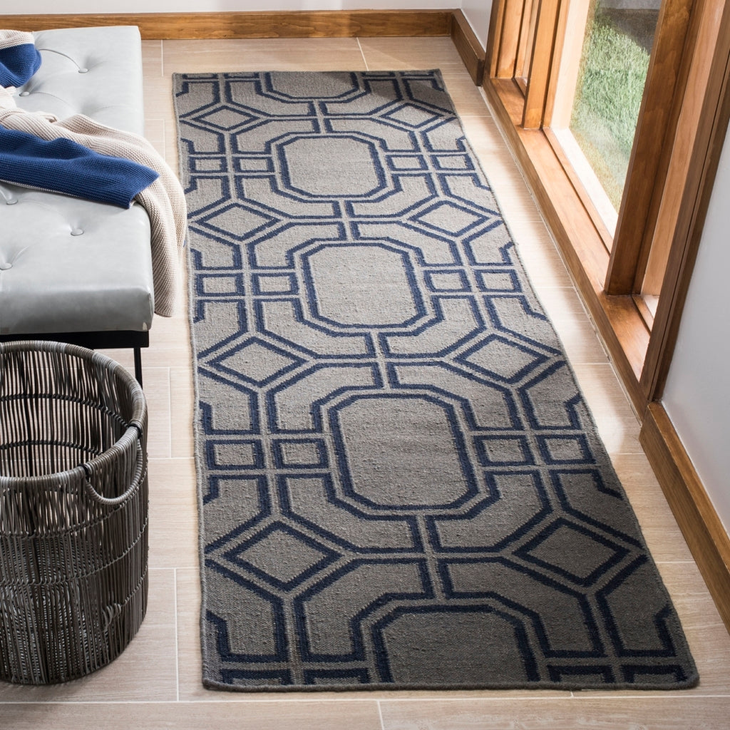 safavieh clearance dhurries dhu860c grey rug