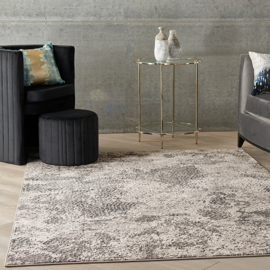 nourison ma90 uptown upt02 ivory grey rug