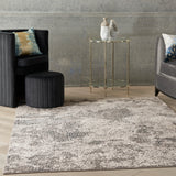 nourison ma90 uptown upt02 ivory grey rug