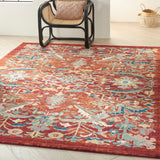 nourison parisa psa02 brick rug