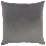 nourison life styles et347 charcoal pillow