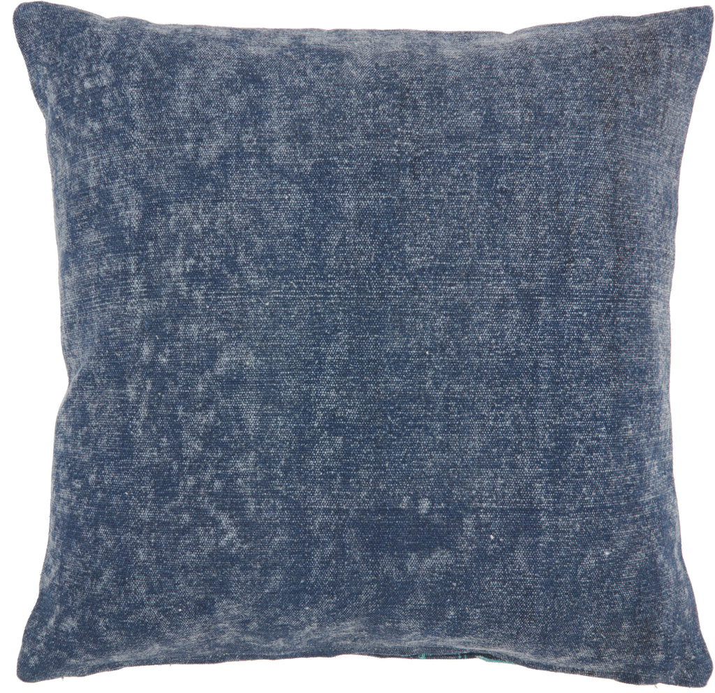 nourison life styles gt657 teal pillow