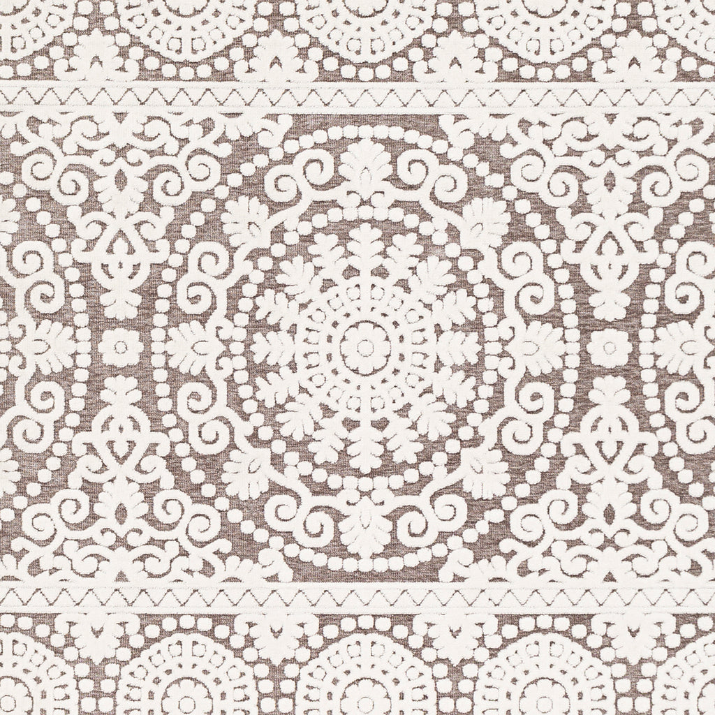 surya dantel dtl 2317 silver gray rug