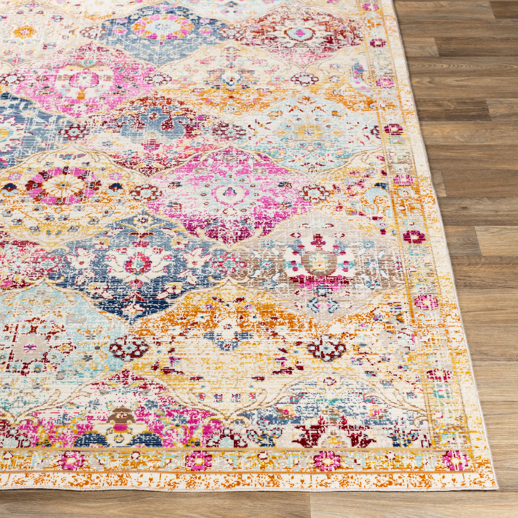 surya dublin dub 2312 bright pink rug