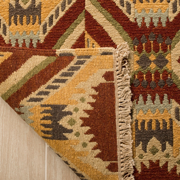 safavieh clearance dhurries dve517b red rug