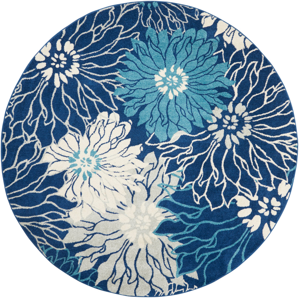 nourison passion psn17 navy ivory rug