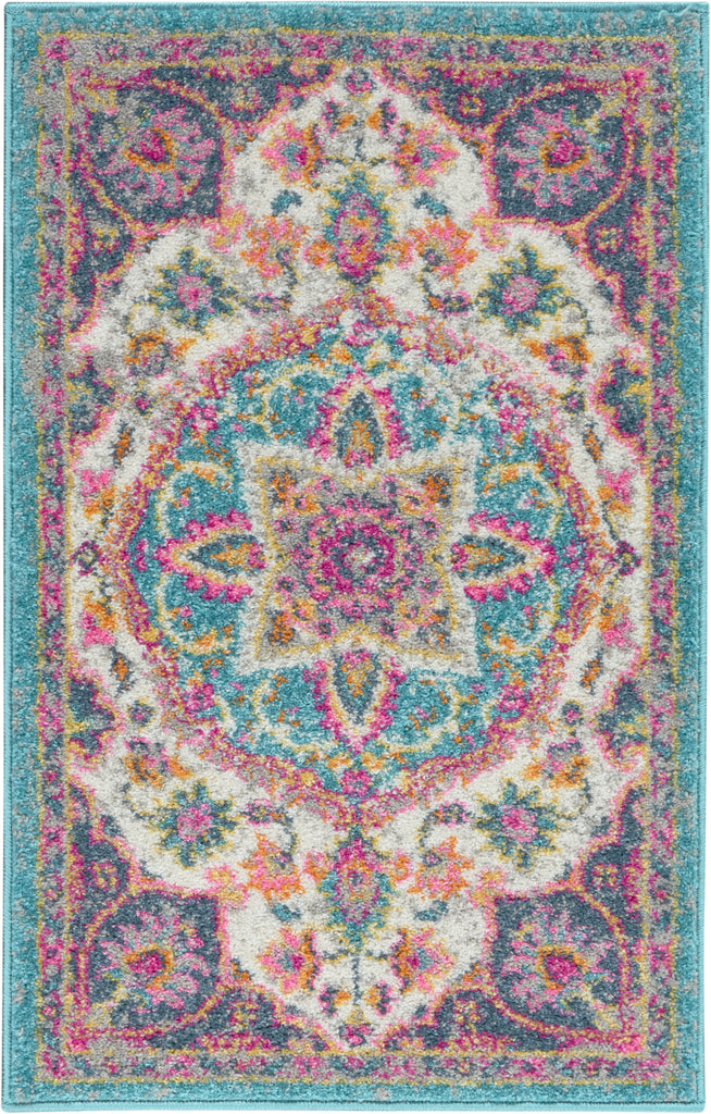 nourison passion psn22 ivory multi rug