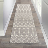 nourison grafix grf37 grey rug