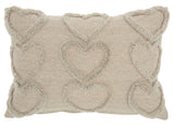 nourison life styles gt022 khaki pillow