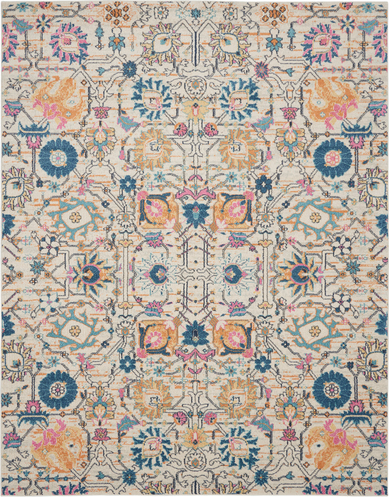 nourison passion psn01 ivory multi rug