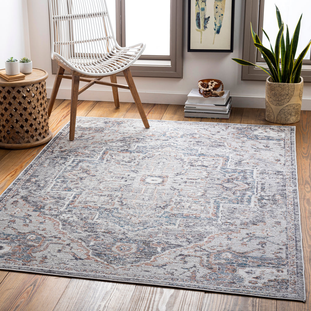 surya daytona beach dyt 2312 light gray rug