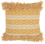 nourison life styles dl825 mustard pillow