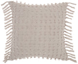nourison life styles gt037 khaki pillow