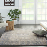 nourison moroccan celebration ki3m1 ivory slate rug