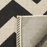 Safavieh Clearance Courtyard CY6244-256 Black Rug