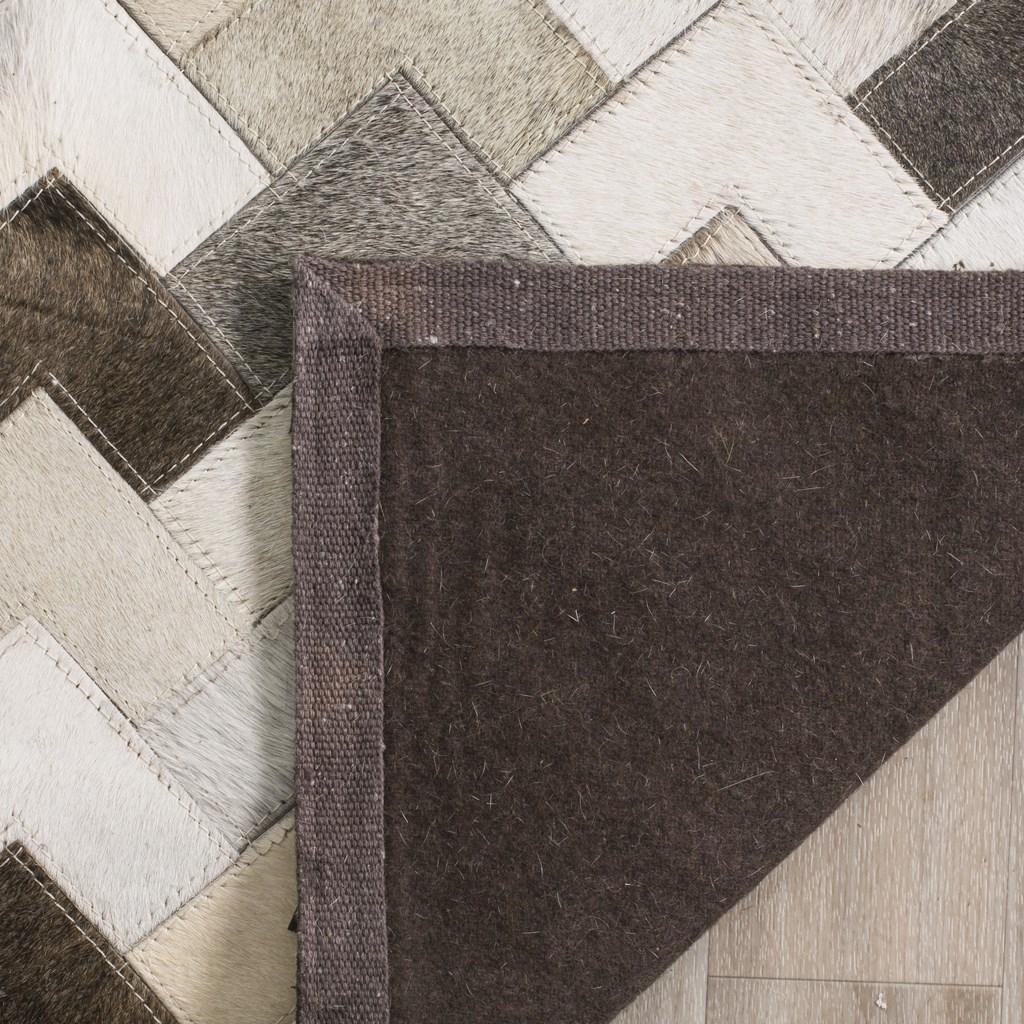 Safavieh Clearance Studio Leather STL183A Grey Rug