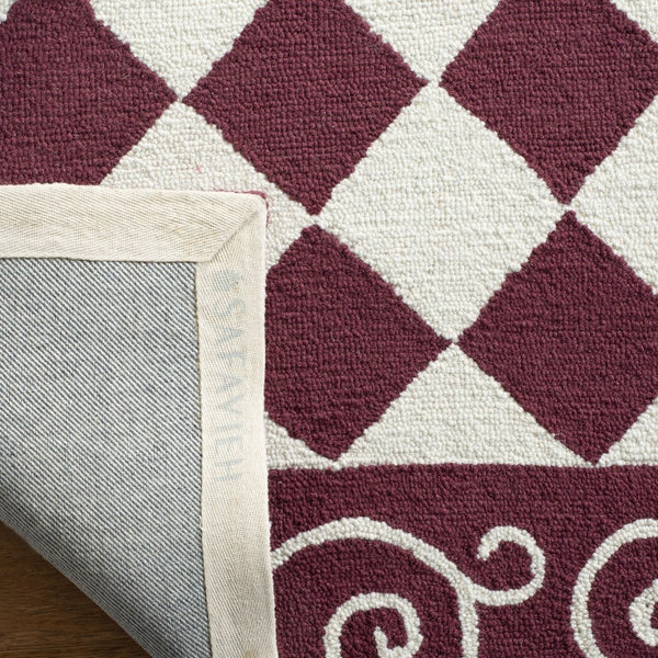 Safavieh Clearance Chelsea HK711C Burgundy Rug