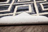 Anji Mountain Bamboo Rug, Co. Bell Bottom Blues AMB1121 Grey Rug