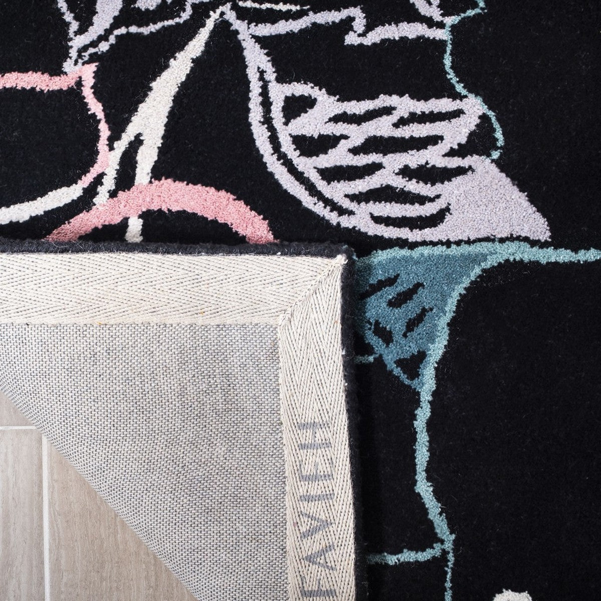 Safavieh Clearance Wyndham WYD378C Black Rug