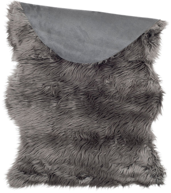 Safavieh Clearance Faux Sheep Skin FSS115D Grey Rug