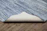 Anji Mountain Bamboo Rug, Co. Bell Bottom Blues AMB1116 Denim Rug