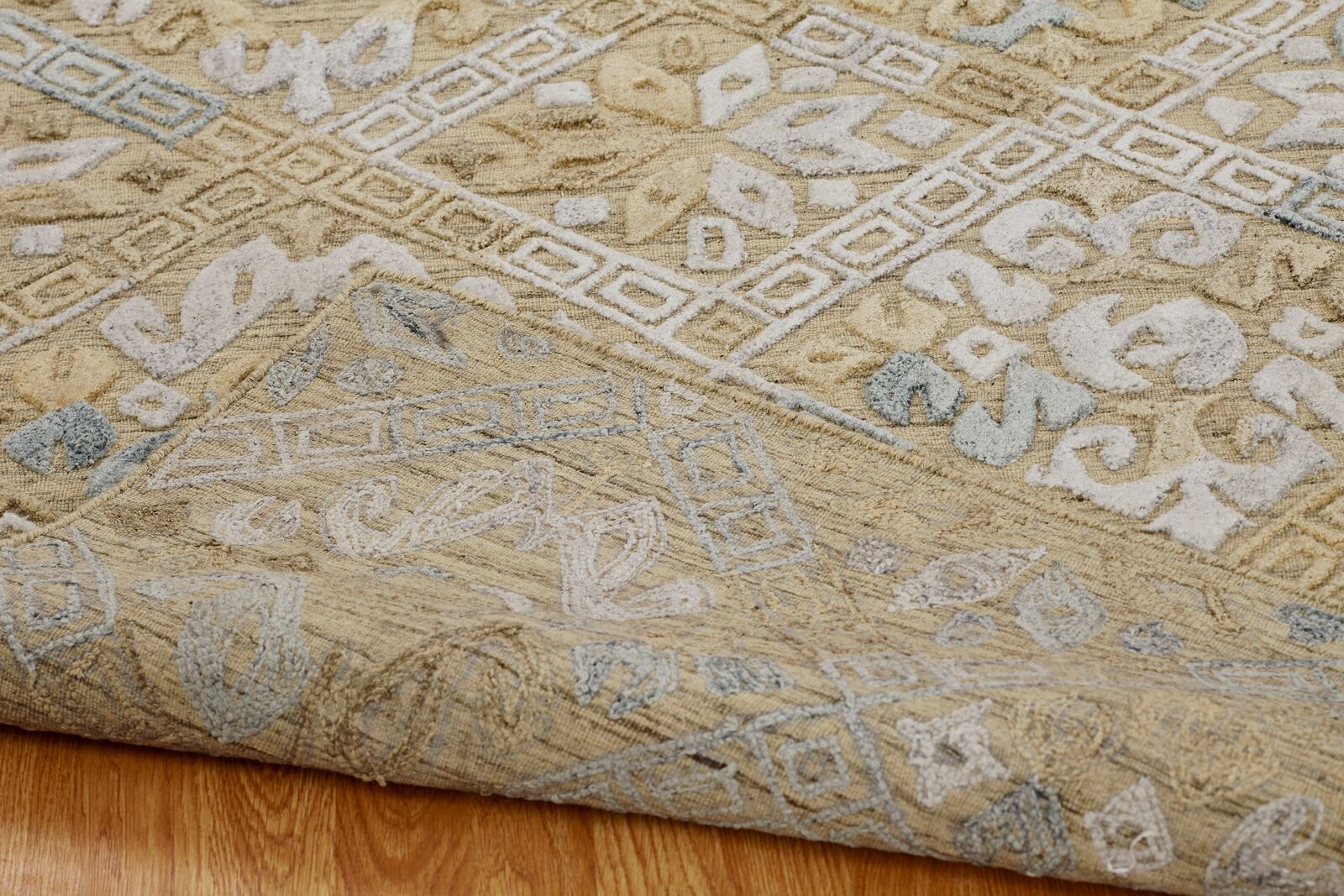 Mid-Century Modern | Gold Wool Rug | Area Rug | Runner Rug – Rugs Done ...