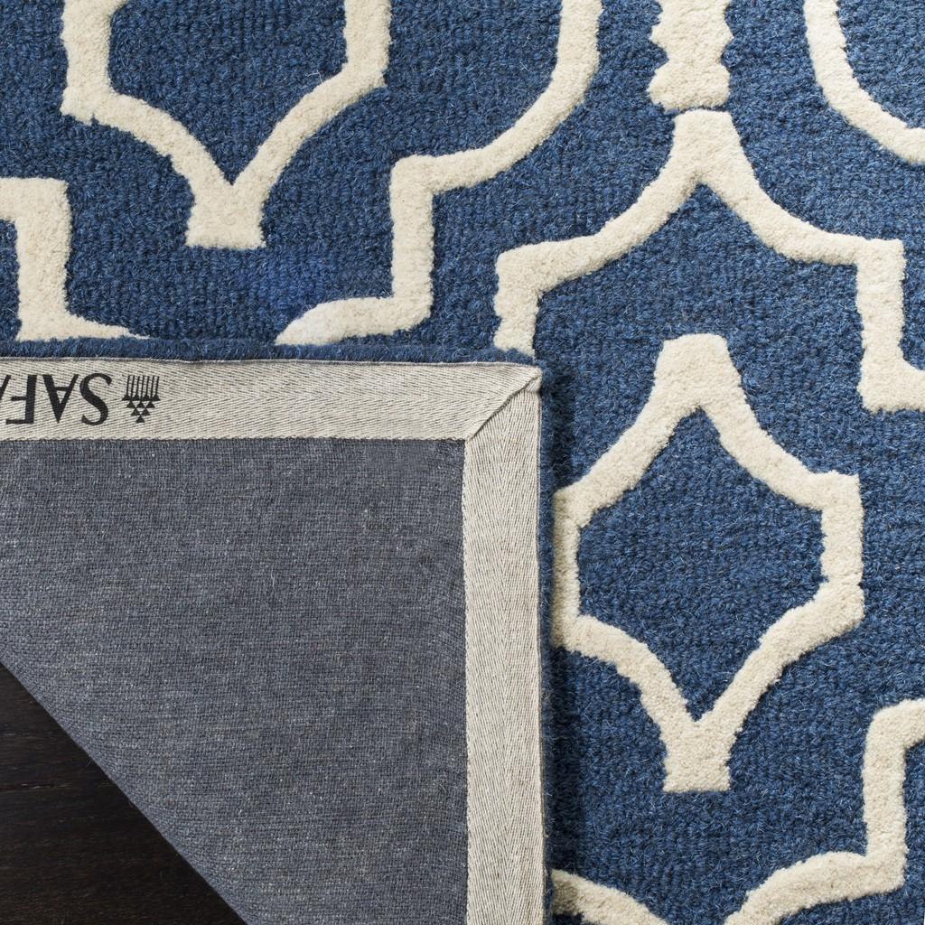 Safavieh Clearance Cambridge CAM141G Navy Blue Rug