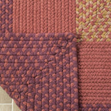 Safavieh Clearance Braided BRD165A Purple Rug