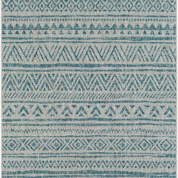 Surya Rug Co. Eagean Aqua Rug | Aqua Rugs | Rugs Done Right 