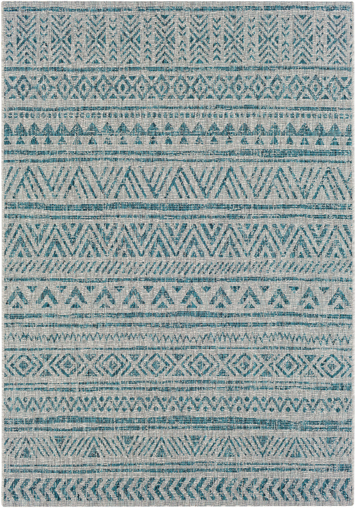 Surya Rug Co. Eagean Aqua Rug | Aqua Rugs | Rugs Done Right 