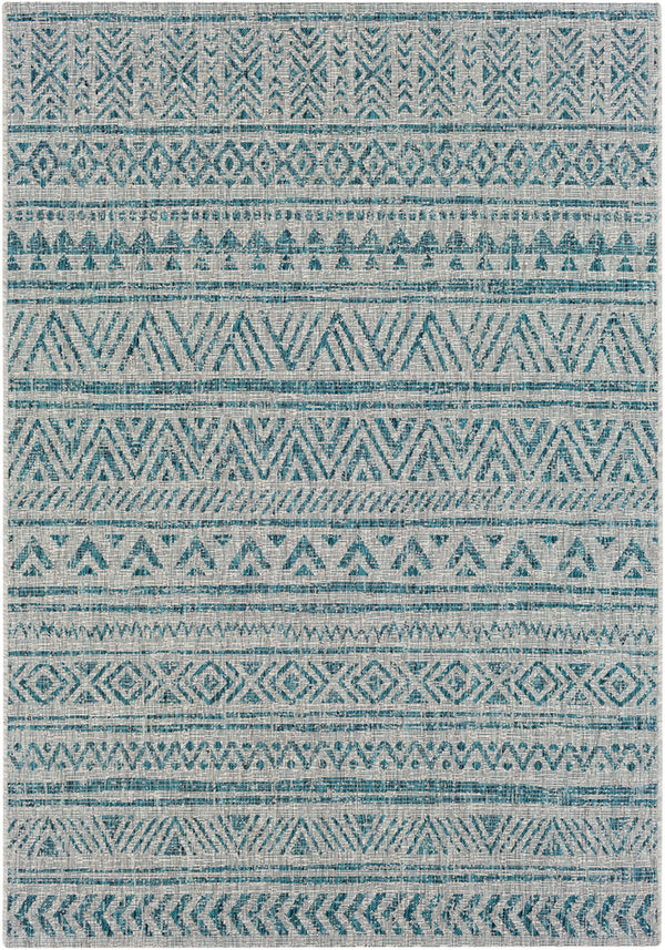 Surya Rug Co. Eagean Aqua Rug | Aqua Rugs | Rugs Done Right 