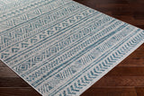 Surya Rug Co. Eagean EAG-2307 Aqua Rug | Transitional Rugs | Rugs Done Right 
