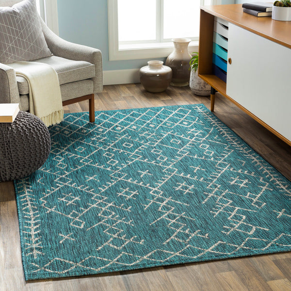 surya eagean eag 2330 aqua rug