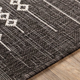 surya eagean eag 2338 black rug