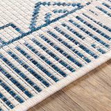 Surya Eagean Denim Rug | White Rugs | Rugs Done Right 