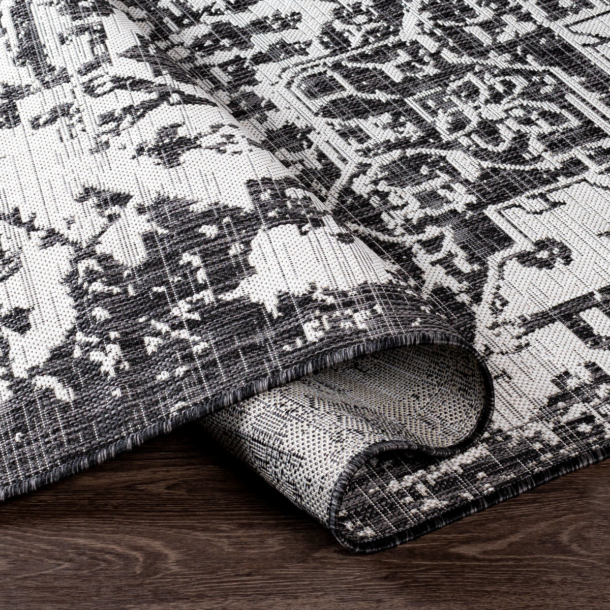 surya eagean eag 2379 black rug